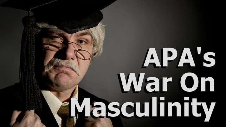APA's War On Masculinity | mindset transformation
