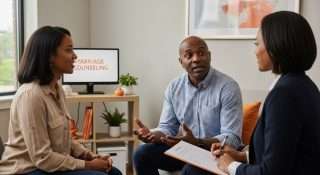 marriage counseling session realistic