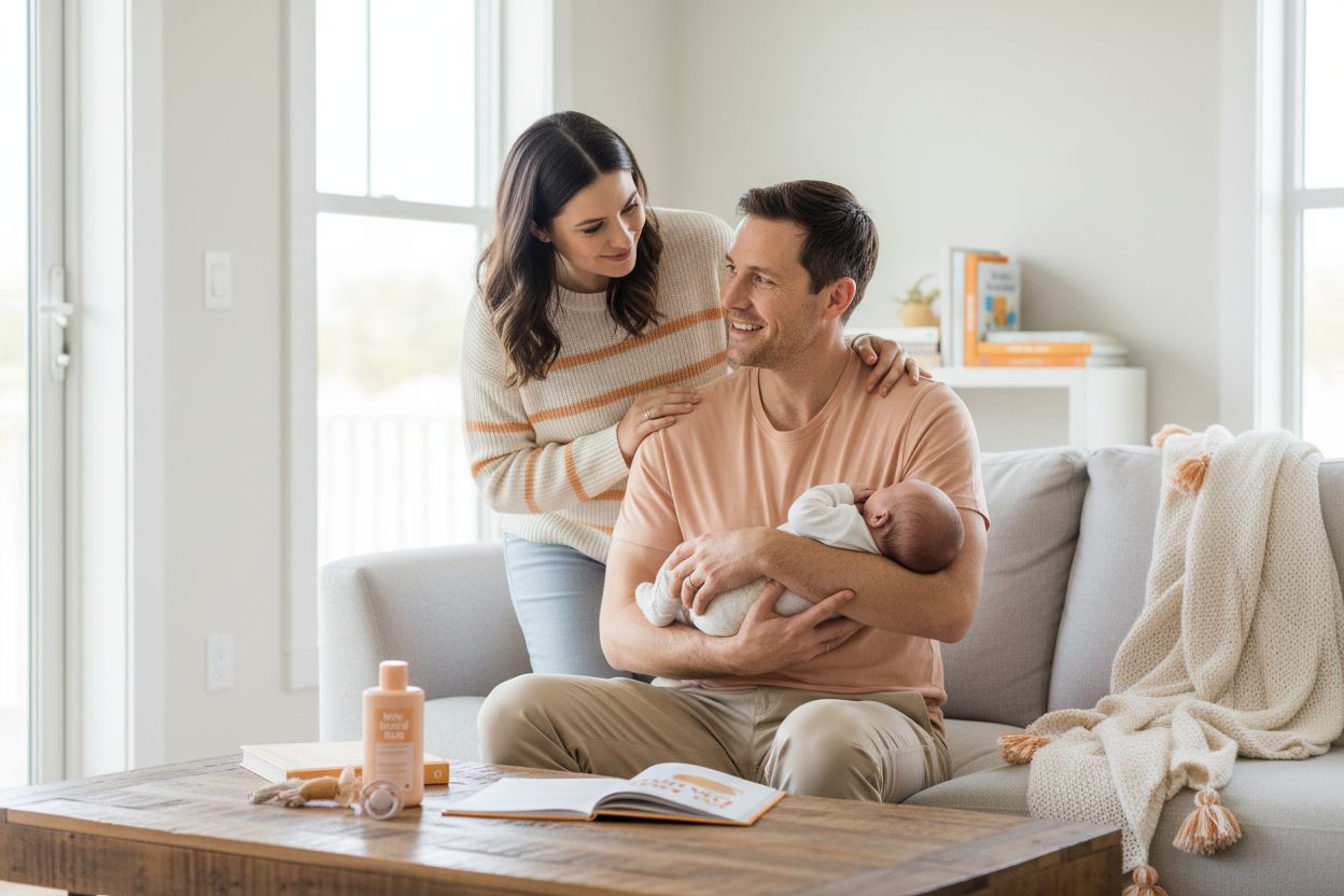 first time dad newborn parenting