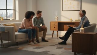 couple therapy session