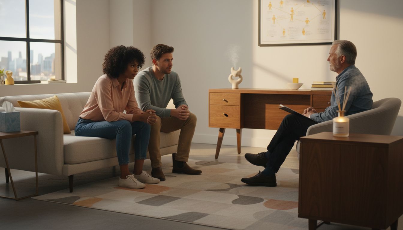 couple therapy session